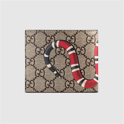 supreme gucci wallet replica|Gucci snakeskin wallet.